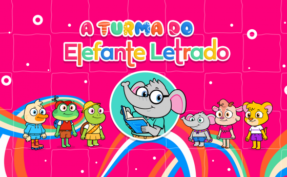 Animação “A Turma do Elefante Letrado” estreia no Dia das Crianças